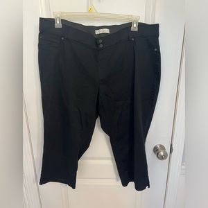 Cato black Capri size 20W curvy